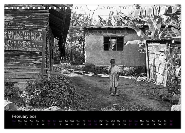 Produktbild: East Africa - Tanzania and Kenya / UK-Version (Wall Calendar 2026 DIN A4 landscape), CALVENDO 12 Month Wall Calendar