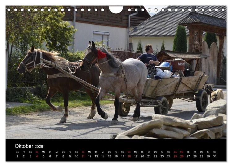Produktbild: Maramures - Rum&auml;niens zeitloser Norden (Wandkalender 2026 DIN A4 quer), CALVENDO Monatskalender