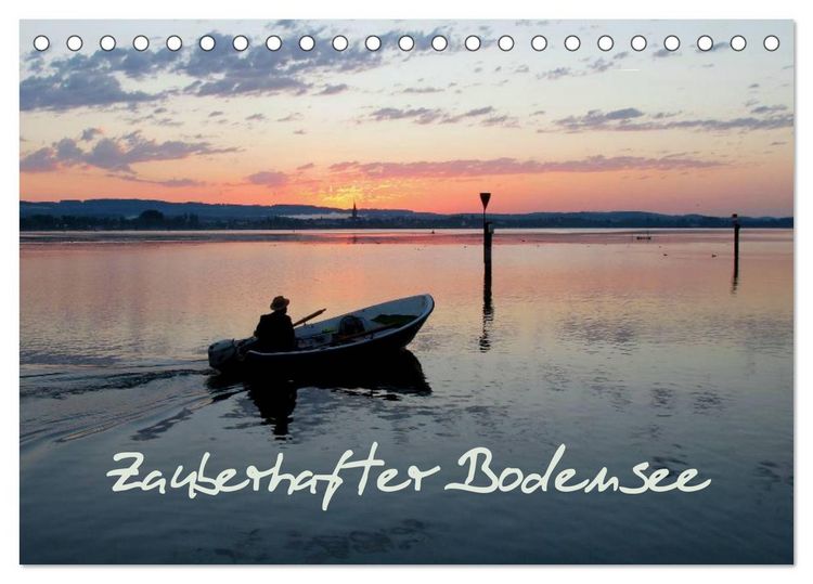 Produktbild: Zauberhafter Bodensee (Tischkalender 2026 DIN A5 quer), CALVENDO Monatskalender