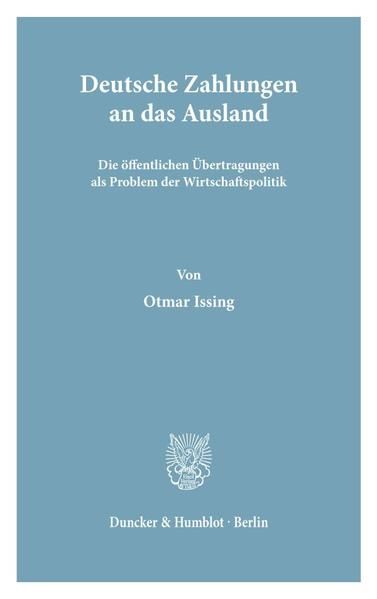 Produktbild: Deutsche Zahlungen an das Ausland.