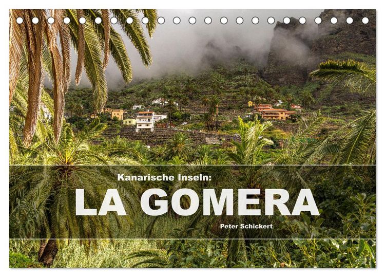 Produktbild: Kanarische Inseln: La Gomera (Tischkalender 2026 DIN A5 quer), CALVENDO Monatskalender