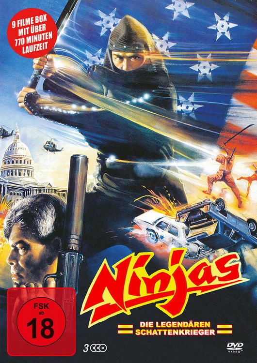 Produktbild: Ninjas - Die legend&auml;ren Schattenkrieger [3 DVDs]