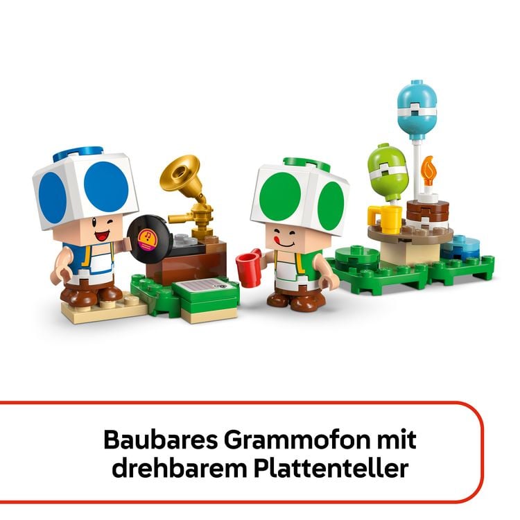 Produktbild: LEGO Super Mario 72041 Party beim Toad-Haus, Spielzeug f&uuml;r Kinder