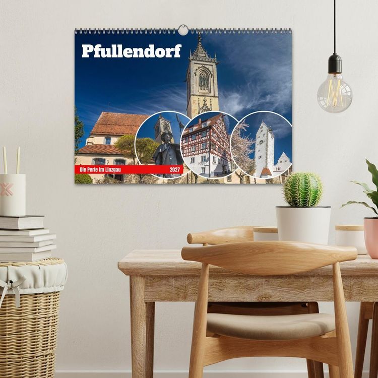 Produktbild: Pfullendorf - die Perle im Linzgau (Wandkalender 2027 DIN A3 quer), CALVENDO Monatskalender