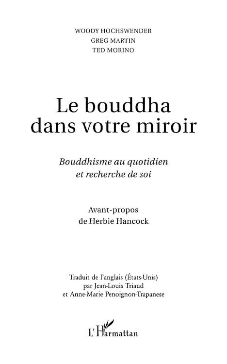 Produktbild: Le bouddha dans votre miroir -bouddhism