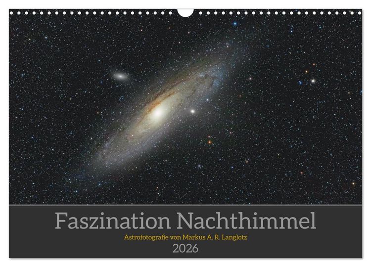 Produktbild: Faszination Nachthimmel (Wandkalender 2026 DIN A3 quer), CALVENDO Monatskalender