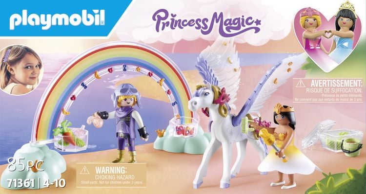 Produktbild: PLAYMOBIL 71361 Himmlischer Pegasus mit Regenbogen