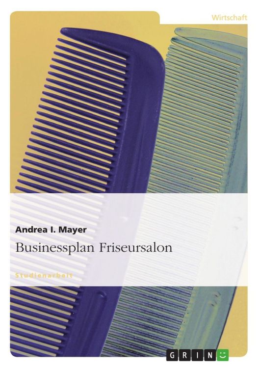 Produktbild: Businessplan Friseursalon