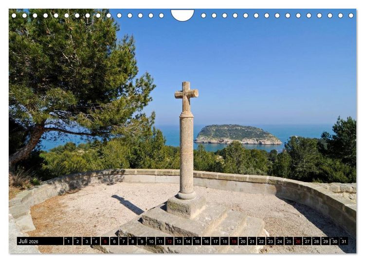 Produktbild: Costa Blanca - Spaniens wei&szlig;e K&uuml;ste (Wandkalender 2026 DIN A4 quer), CALVENDO Monatskalender