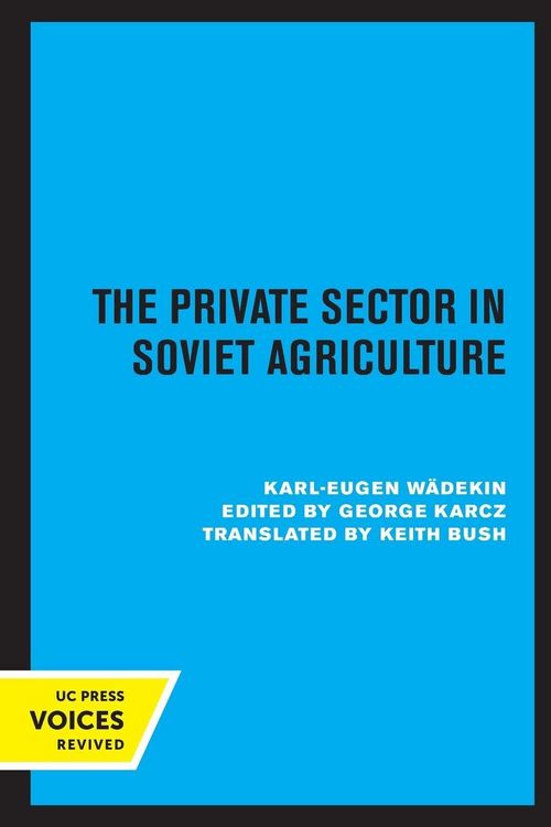 Produktbild: The Private Sector in Soviet Agriculture