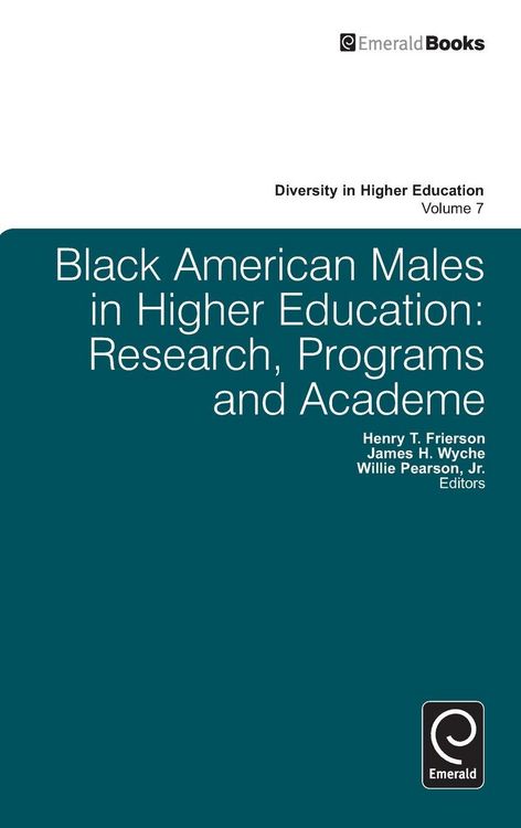 Produktbild: Black American Males in Higher Education