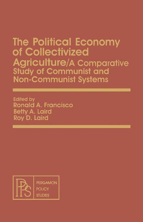 Produktbild: The Political Economy of Collectivized Agriculture
