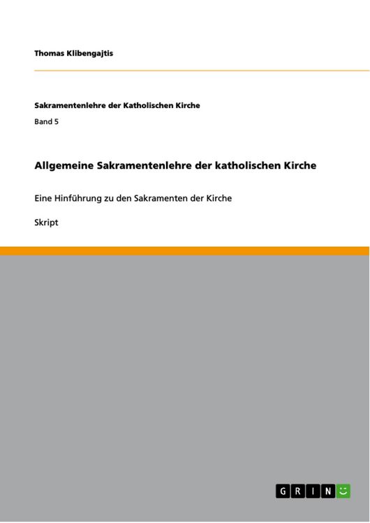 Produktbild: Allgemeine Sakramentenlehre der katholischen Kirche