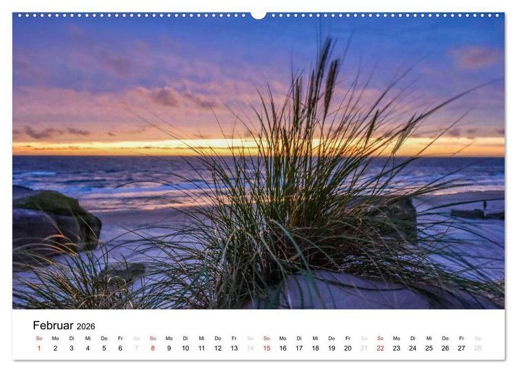 Produktbild: Lichter J&uuml;tlands (Wandkalender 2026 DIN A2 quer), CALVENDO Monatskalender