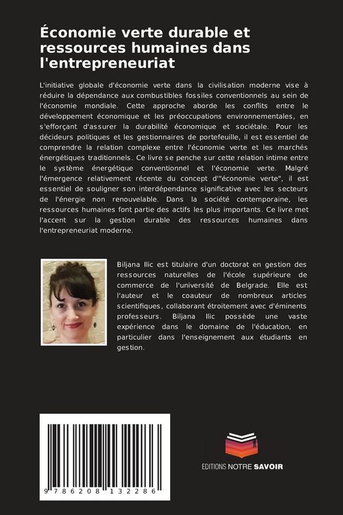 Produktbild: &Eacute;conomie verte durable et ressources humaines dans l'entrepreneuriat