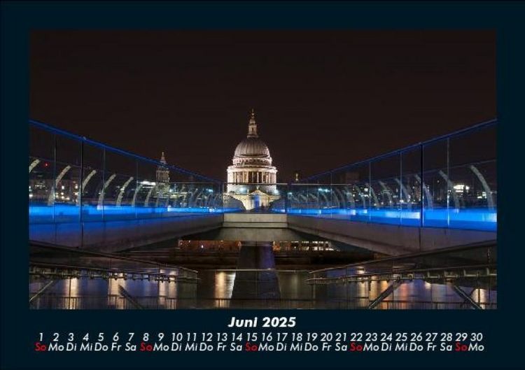 Produktbild: London 2025 Fotokalender DIN A5