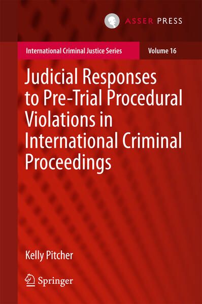 Produktbild: Judicial Responses to Pre-Trial Procedural Violations in International Criminal Proceedings