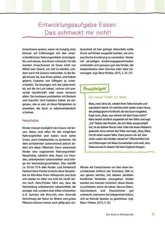 Produktbild: Genussvoll essen in Krippe und Kita