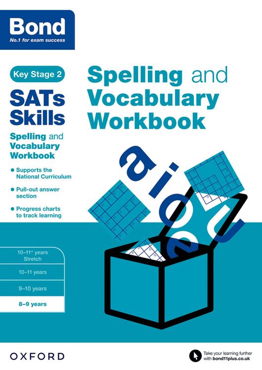 Produktbild: Bond SATs Skills Spelling and Vocabulary Workbook
