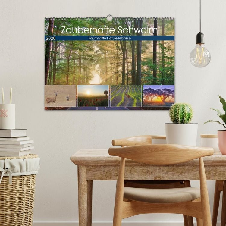 Produktbild: Zauberhafte Schwalm (Wandkalender 2026 DIN A3 quer), CALVENDO Monatskalender