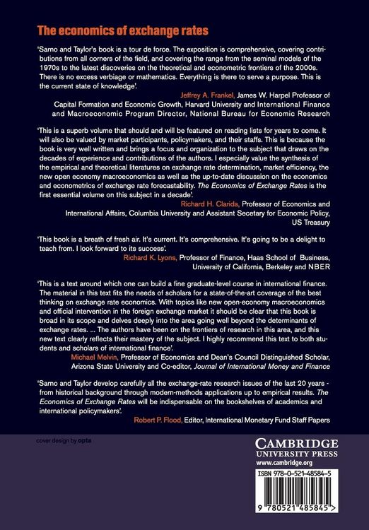 Produktbild: The Economics of Exchange Rates