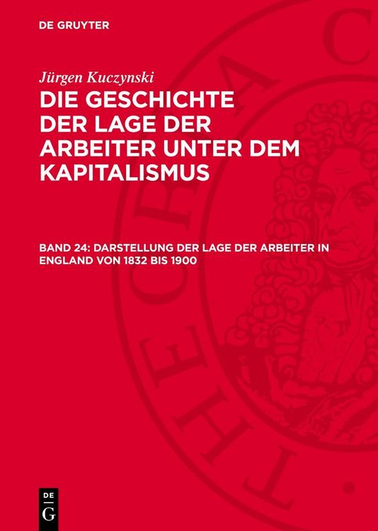 Produktbild: Darstellung der Lage der Arbeiter in England von 1832 bis 1900