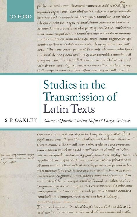 Produktbild: Studies in the Transmission of Latin Texts