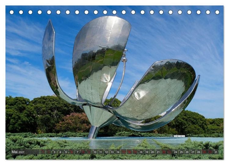 Produktbild: Buenos Aires mit Iguazu (Tischkalender 2027 DIN A5 quer), CALVENDO Monatskalender