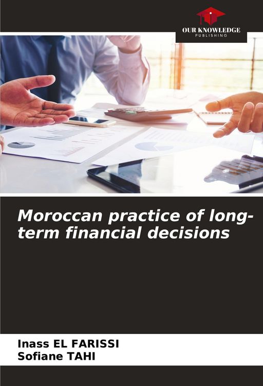 Produktbild: Moroccan practice of long-term financial decisions