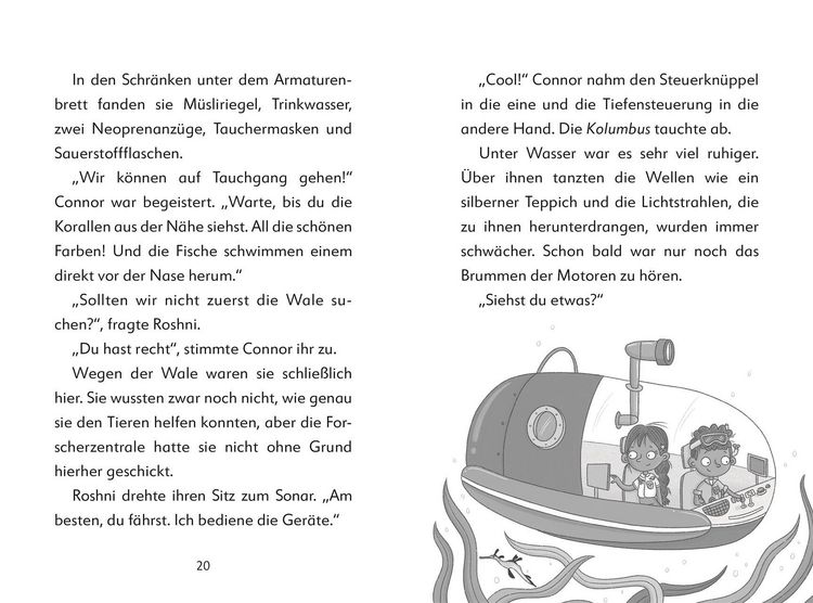 Produktbild: Ein Fall f&uuml;r die Forscher-Kids 1. Rettet die Wale!