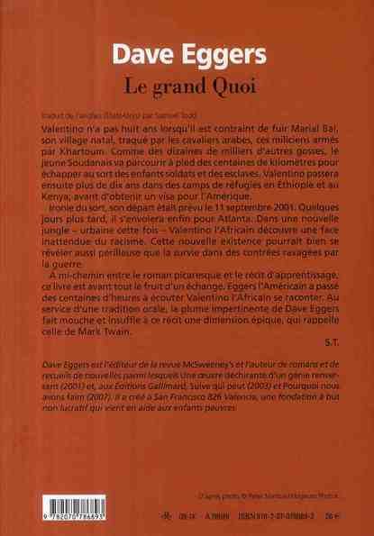 Produktbild: Le grand Quoi : autobiographie de Valentino Achak Deng