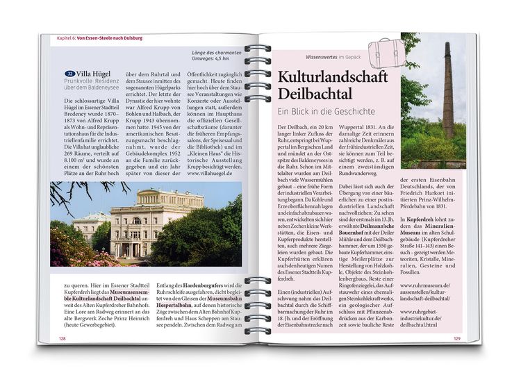 Produktbild: KOMPASS Radreisef&uuml;hrer RuhrtalRadweg
