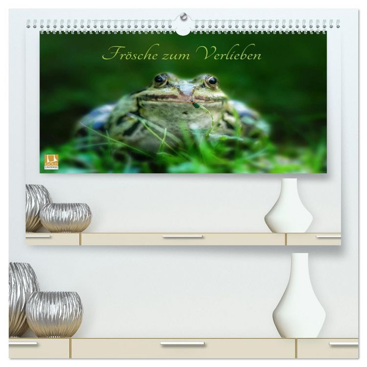 Produktbild: Fr&ouml;sche zum Verlieben (hochwertiger Premium Wandkalender 2026 DIN A2 quer), Kunstdruck in Hochglanz