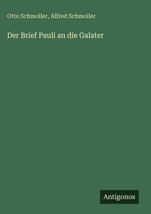 Produktbild: Der Brief Pauli an die Galater