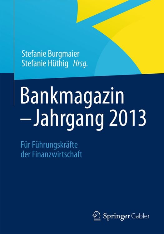 Produktbild: BANKMAGAZIN - Jahrgang 2013