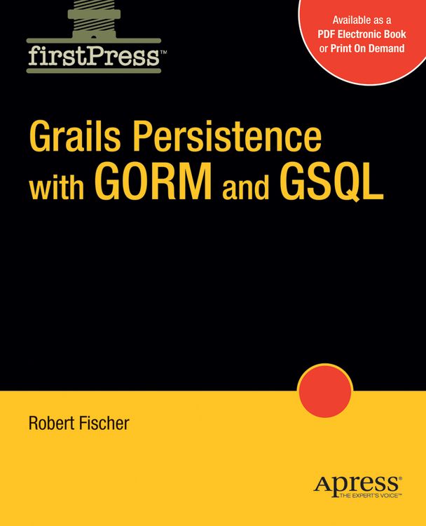 Produktbild: Grails Persistence with GORM and GSQL