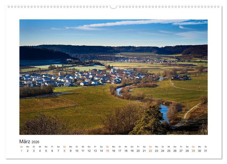 Produktbild: Erkundungen um Eichst&auml;tt (hochwertiger Premium Wandkalender 2026 DIN A2 quer), Kunstdruck in Hochglanz