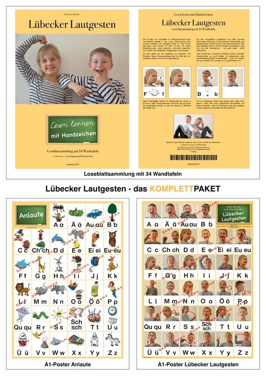 Produktbild: L&uuml;becker Lautgesten - Das Komplettpaket