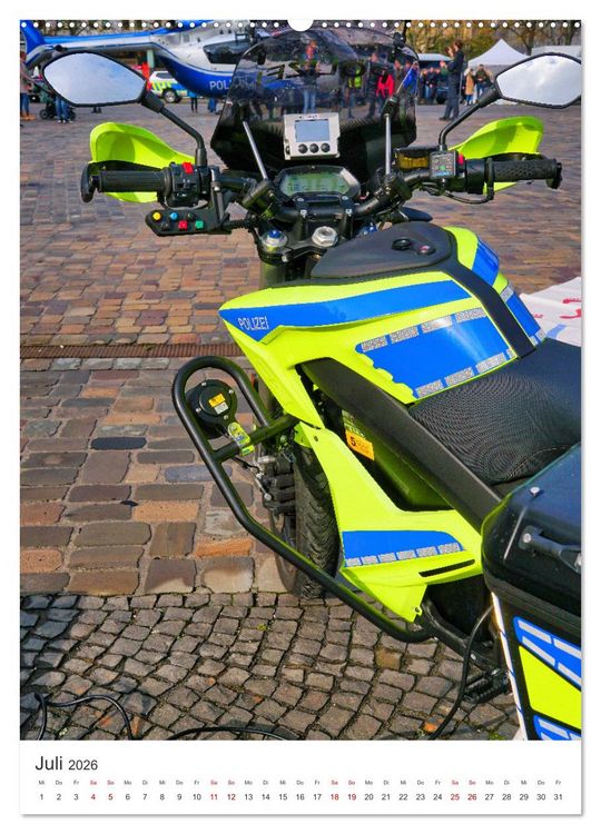 Produktbild: Tag der Polizei (Wandkalender 2026 DIN A2 hoch), CALVENDO Monatskalender