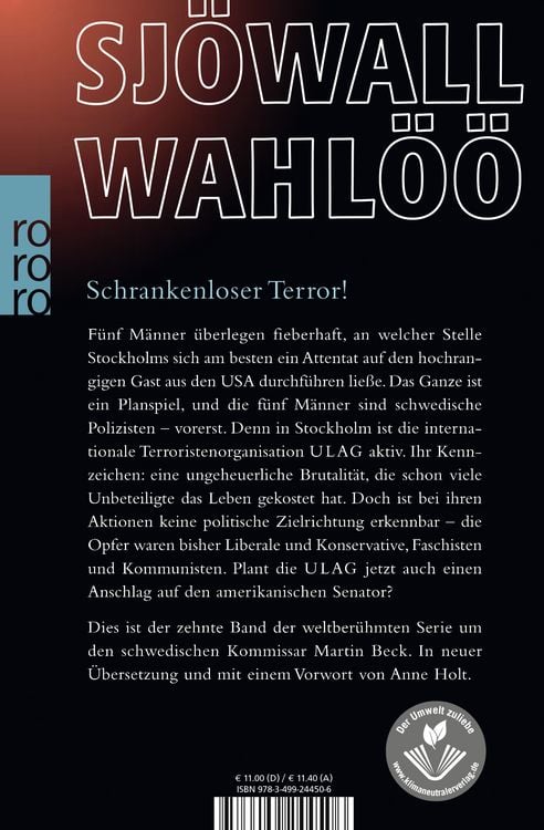Produktbild: Die Terroristen: Ein Kommissar-Beck-Roman