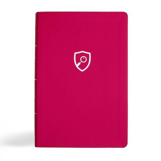 Produktbild: CSB Defend Your Faith Bible, Pink Leathertouch