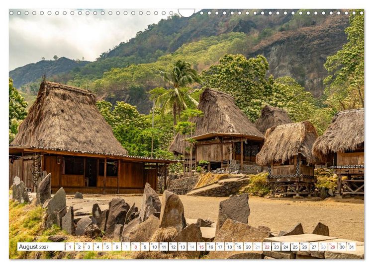 Produktbild: S&uuml;dostasien - Indonesien (Wandkalender 2027 DIN A3 quer), CALVENDO Monatskalender