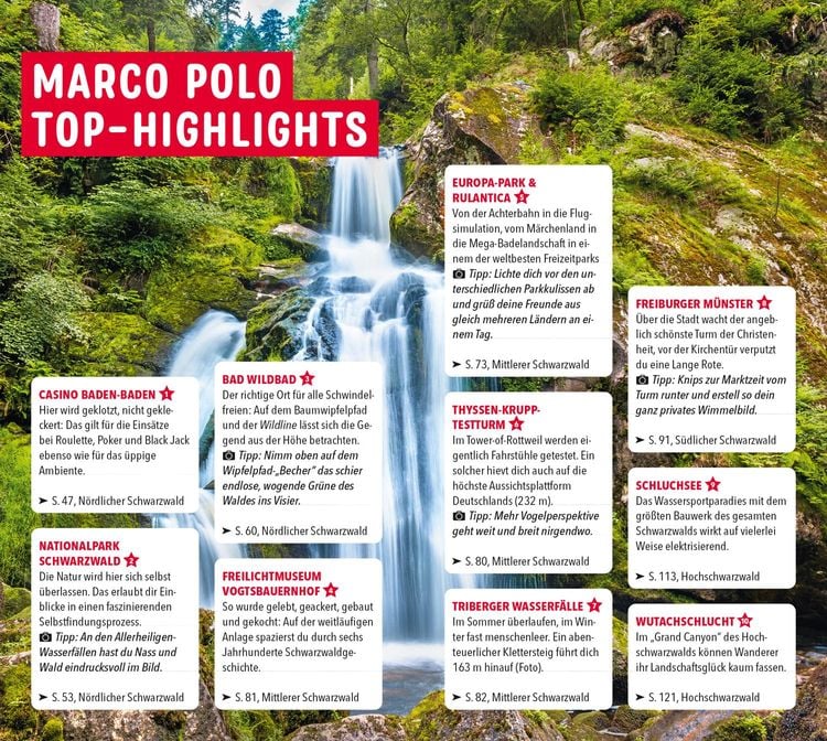 Produktbild: MARCO POLO Reiseführer Schwarzwald