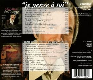 Produktbild: Je pense a toi & from souvenirs to...;