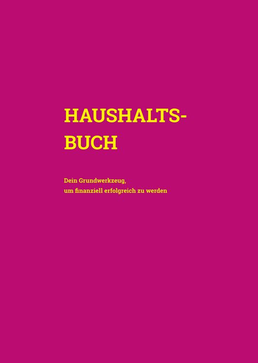 Produktbild: Haushaltsbuch