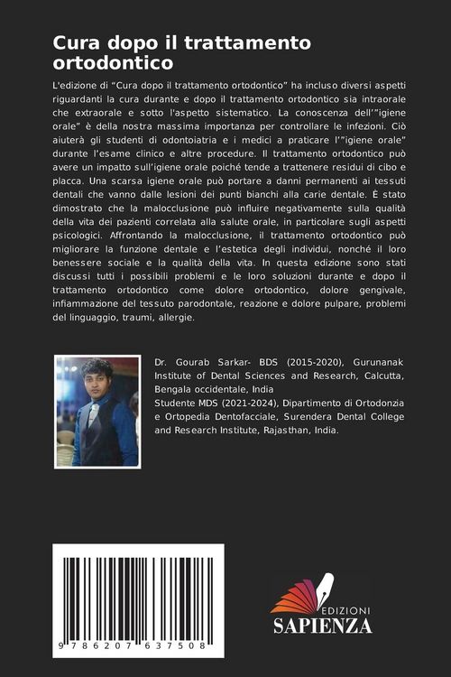 Produktbild: Cura dopo il trattamento ortodontico