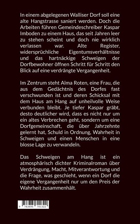 Produktbild: Das Schweigen am Hang