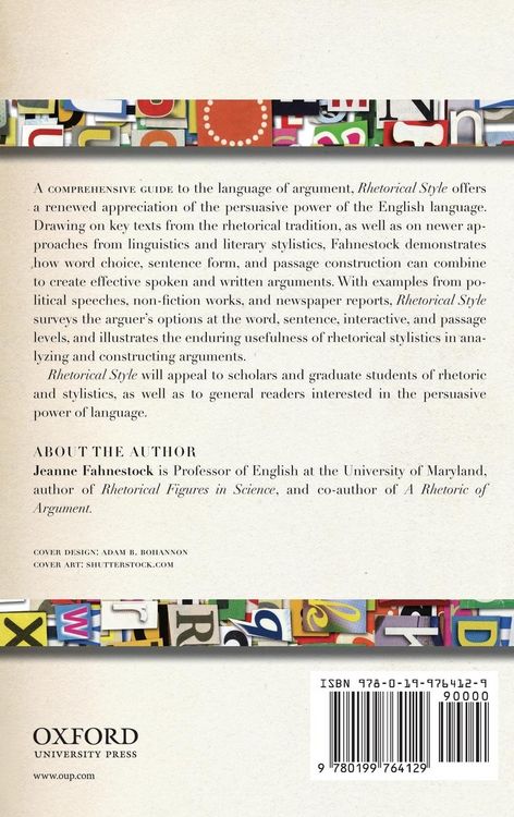 Produktbild: Rhetorical Style