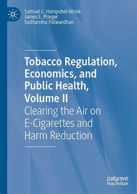 Produktbild: Tobacco Regulation, Economics, and Public Health, Volume II