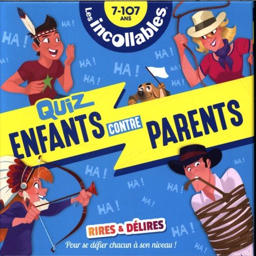 Produktbild: Quiz enfants contre parents : les incollables, 7-107 ans